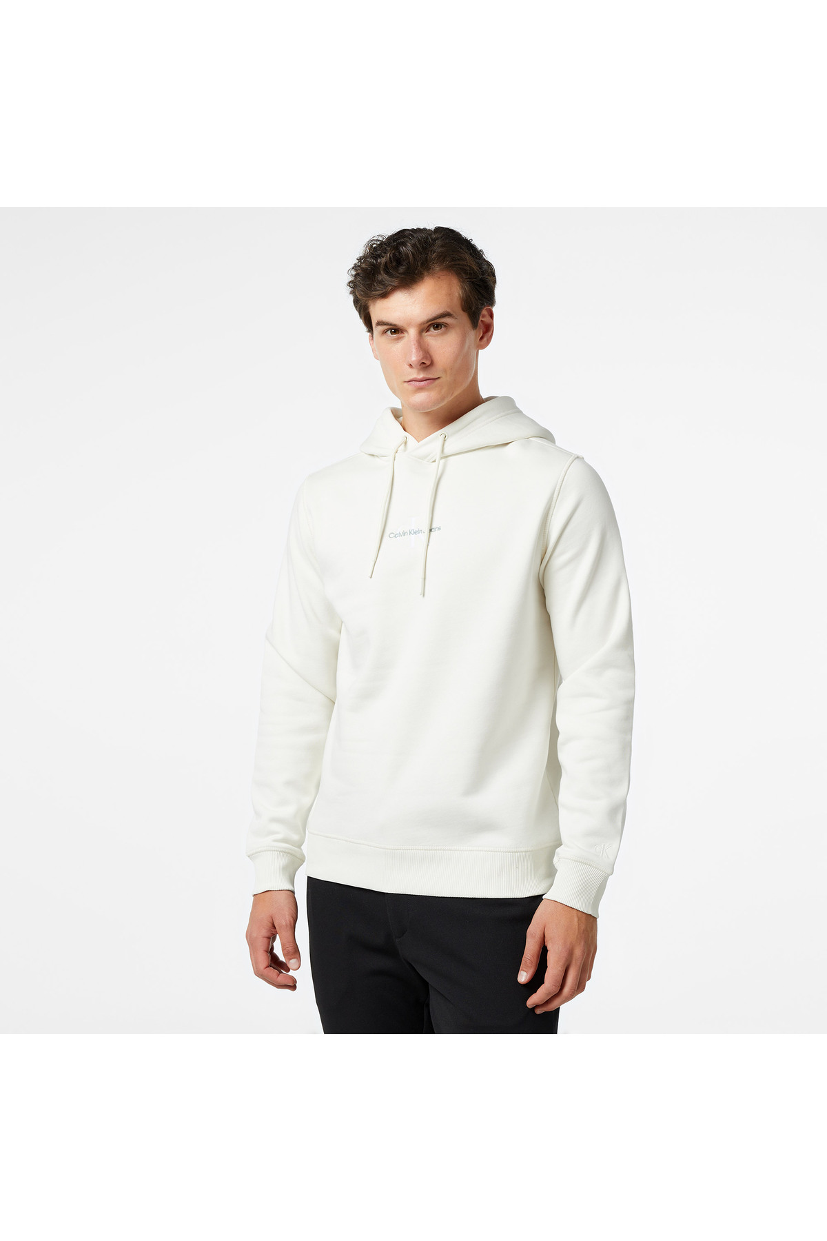 کلوین کلاین هودی سفید مردانه مونولوگ جین
