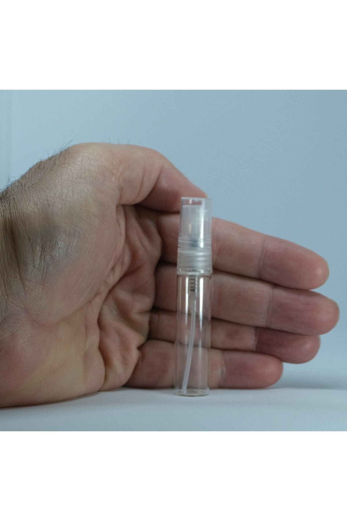 5 ML (REFILLABLE) PERFUME AND ESSENCE BOTTLE (3 PCS) CLEAR PLASTIC SPRAY