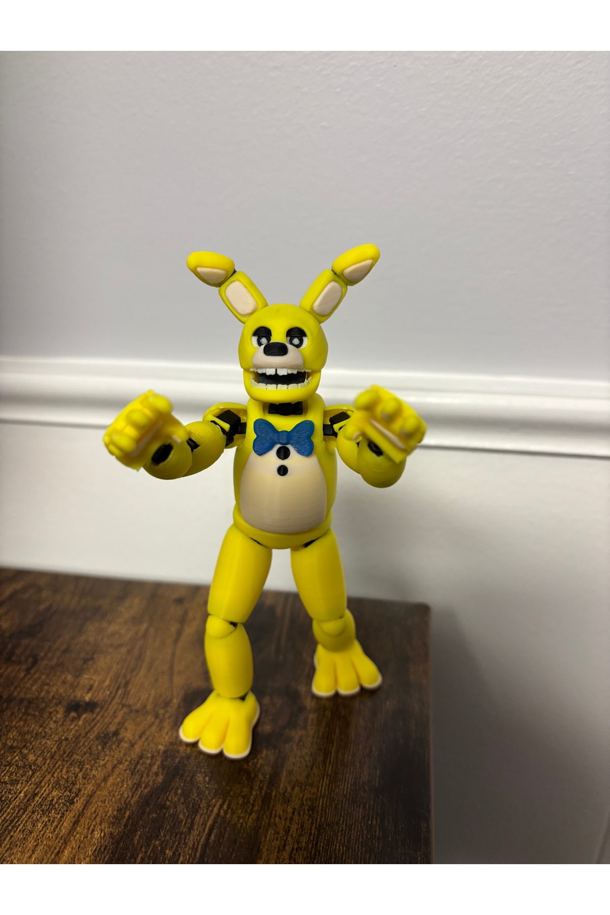 Modellio3D Spring Bonnie Dummy 13 – Mini Flexi 3D Baskı Figür (12