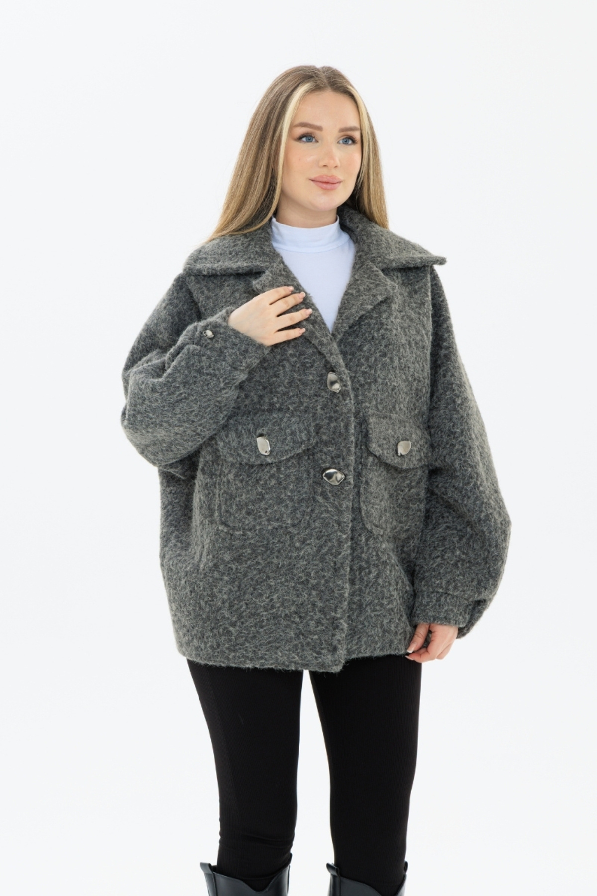 KADEEM  Fox Kumaş Astarlı Daily Ceket – 7007