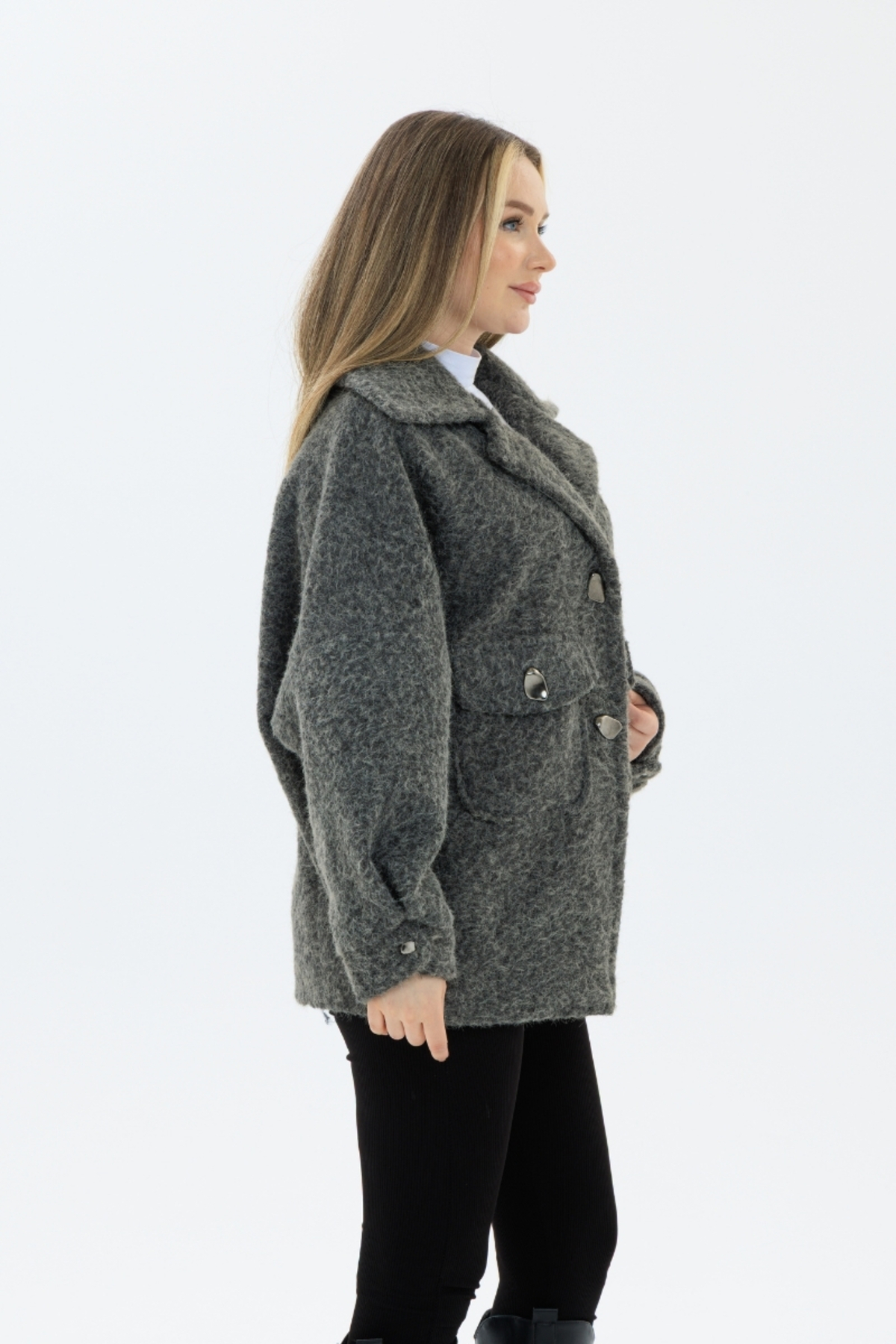 KADEEM  Fox Kumaş Astarlı Daily Ceket – 7007 - Görsel 3