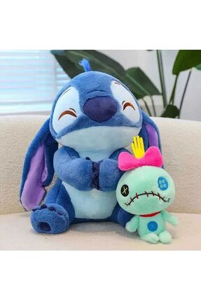 strong group 50 cm Sevimli Mavi Stitch Peluş Oyuncak 50 cm Sevimli & Koleksiy...