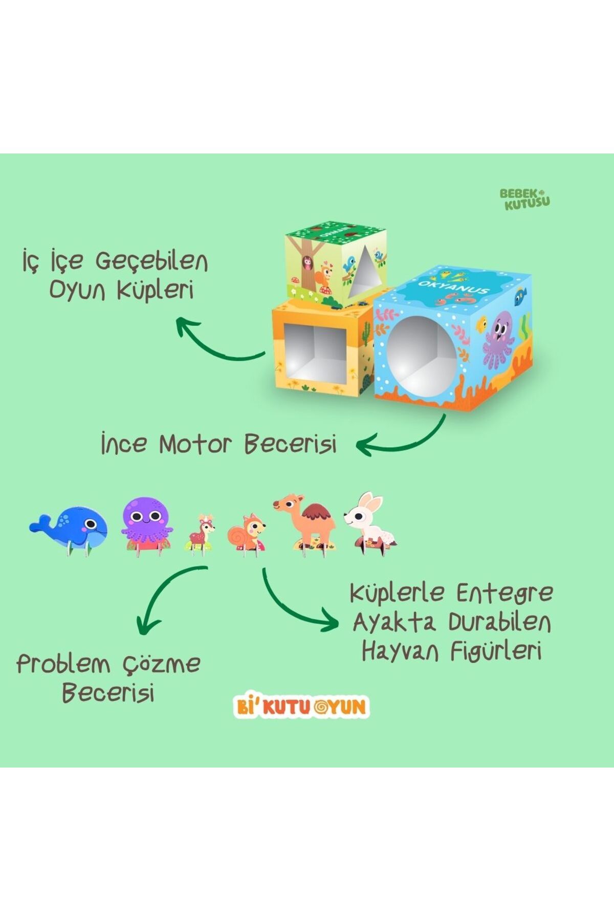Bi Kutu Oyun BEBEK KUTUSU – Merhaba Dünya! (Bebeğimin İlk Kutusu) fotoğrafı 6 (önizleme)