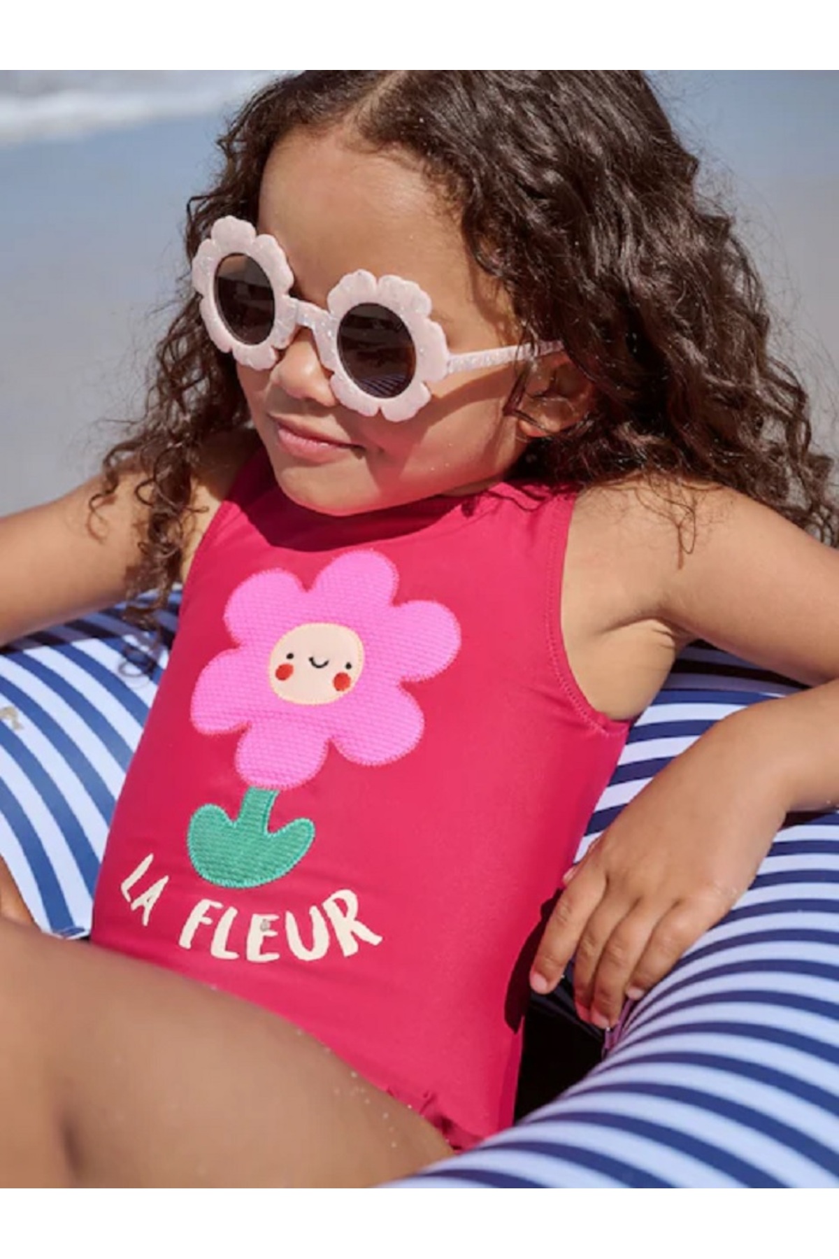 Next Baby Kırmızı Renkli Fırfırlı Paçalı Mayo fotoğrafı 3 (önizleme)