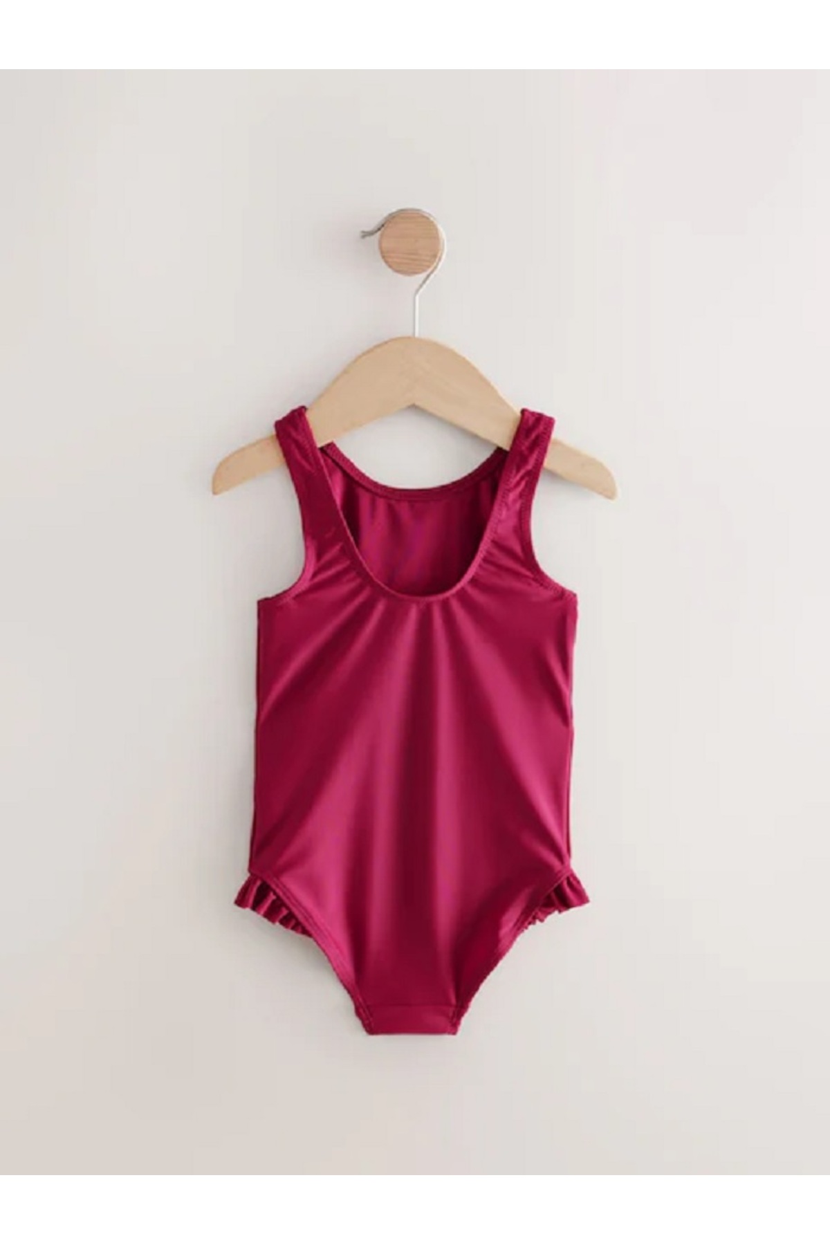 Next Baby Kırmızı Renkli Fırfırlı Paçalı Mayo fotoğrafı 6 (önizleme)