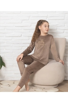 kalitekstil Çocuk kadife takım Fransız kadife