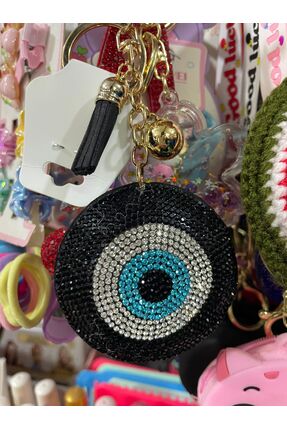 Tasarım Nazar Boncuklu Anahtarlık Çanta Aksesuarı