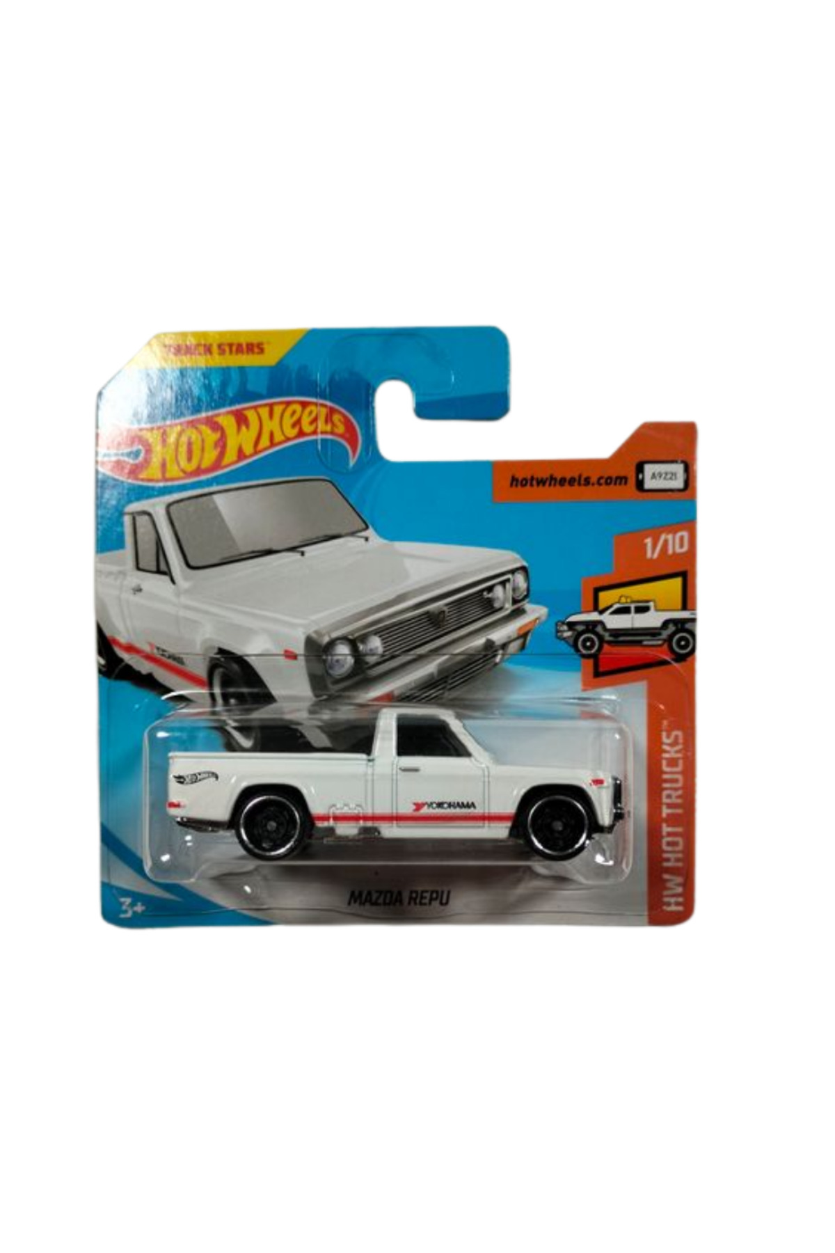 Masinuta Mazda Repu, HW Hot Trucks 2018, Alb, 1:64