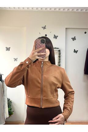 Store Süet Fermuarlı Ceket