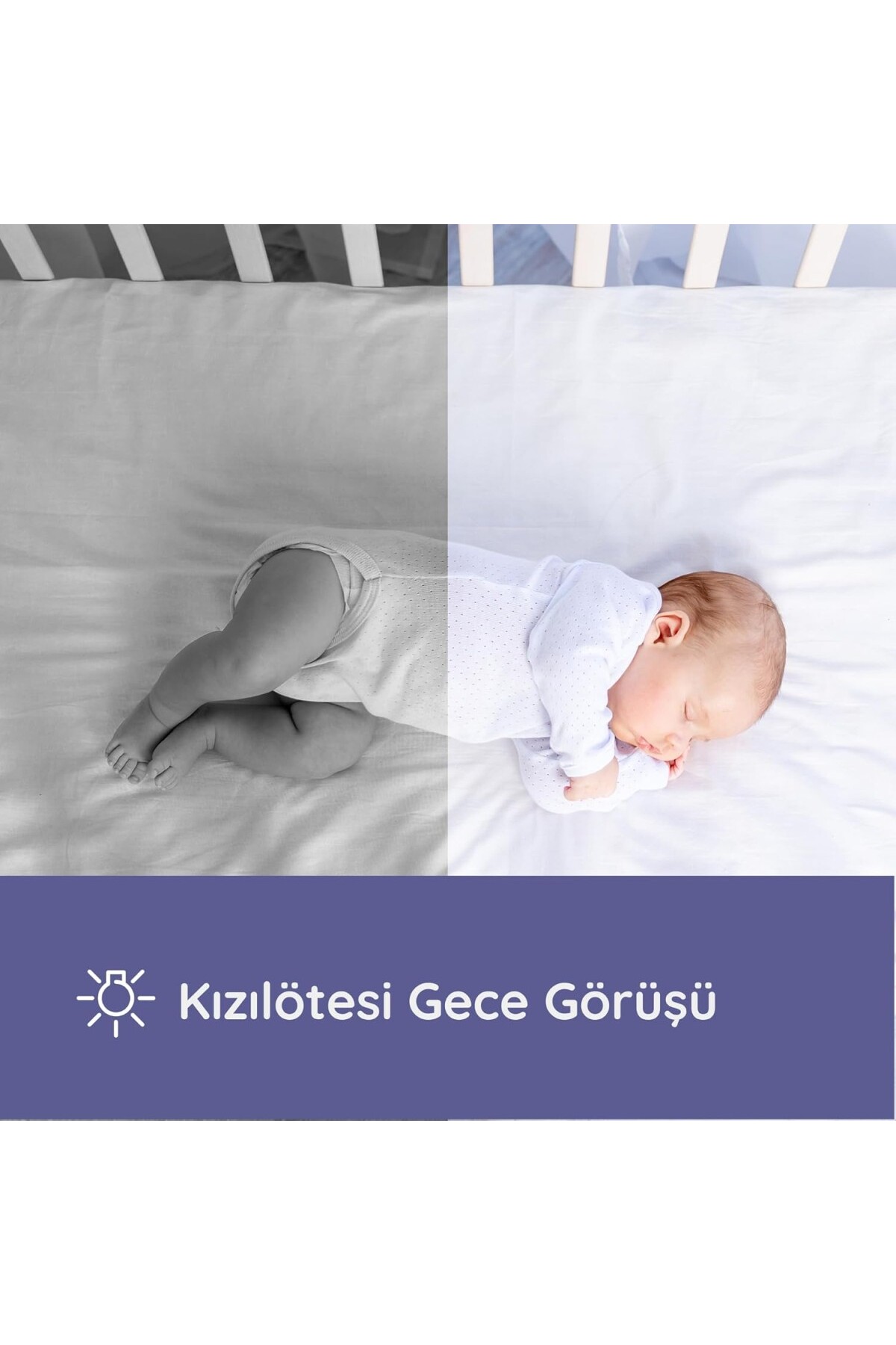 AyrStore HUBBLE NURSERY VİEW PRO 5’’ Dijital Ekranlı Bebek Kamerası fotoğrafı 3 (önizleme)