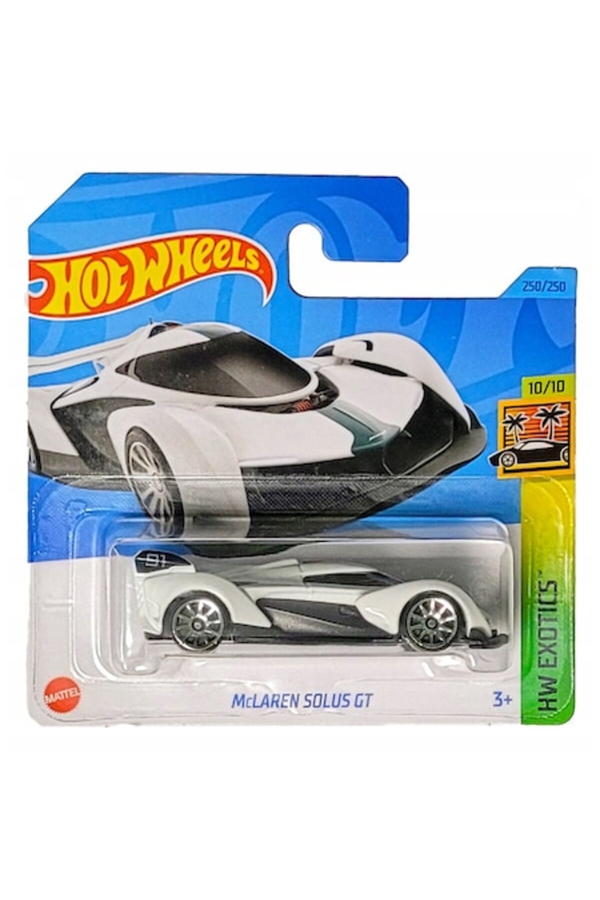 Masinuta metalica 2023, McLaren Solus GT, 1:64, Alb