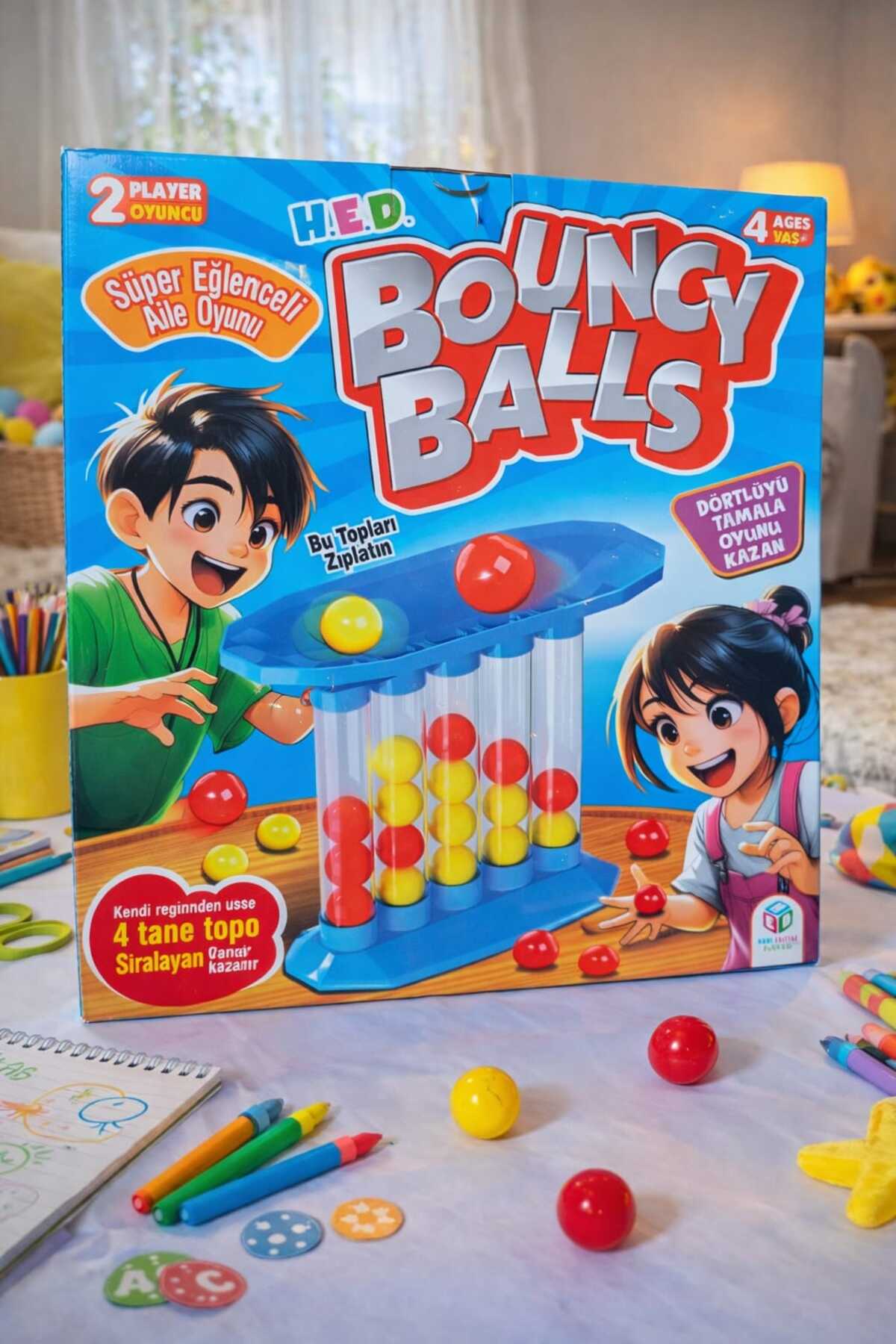 Hobi Eğitim Dünyası BOUNCY BALLS Zıplayan Toplar - Fiyatı, Yorumları