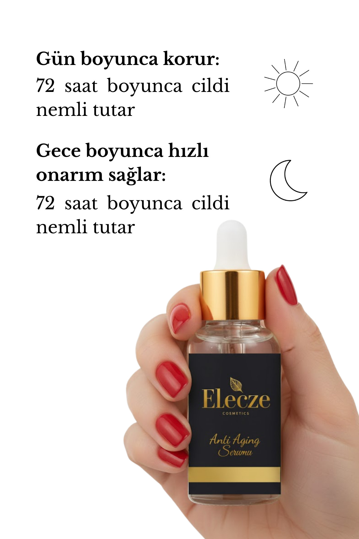 سرم کلاژن روشن کننده و مرطوب کننده ضد پیری و ضد چروک 30 میلی لیتر — ELZ0012 — تصویر 7 از 8