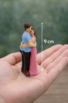 Yerli Sarılan Çift Teraryum&Sukulent Dekoru