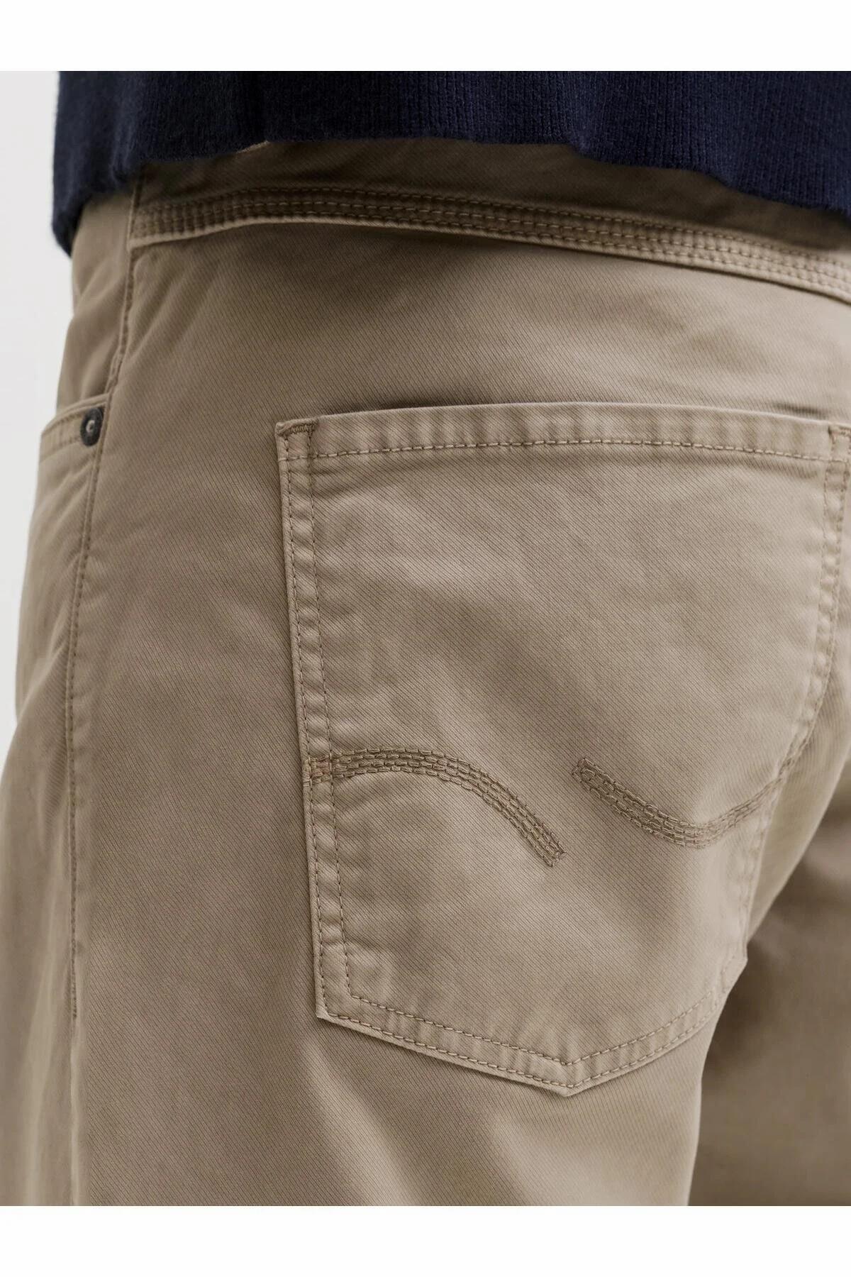 شلوار مردانه راسته فاق کوتاه | جک اند جونز Jack & Jones 12293328 - تصویر 4