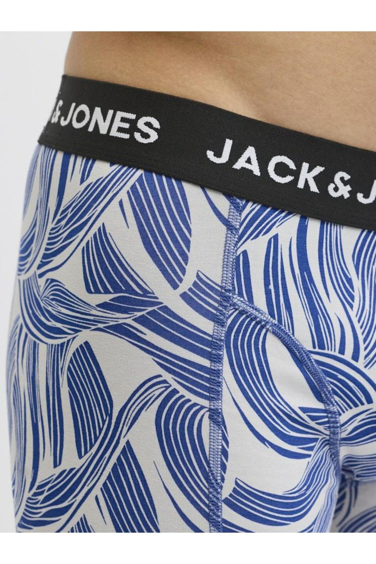 باکسر مردانه راسته فاق نرمال | جک اند جونز Jack & Jones 12288878 - تصویر 4