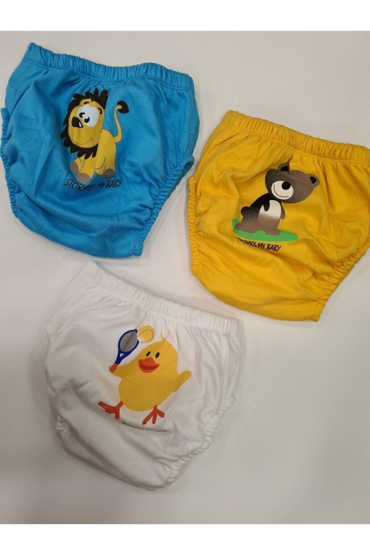 Empressco Yumuşak ve Rahat Erkek Bebek Alıştırma Kilodu Seti, 3'lü Paket fotoğrafı 2 (önizleme)