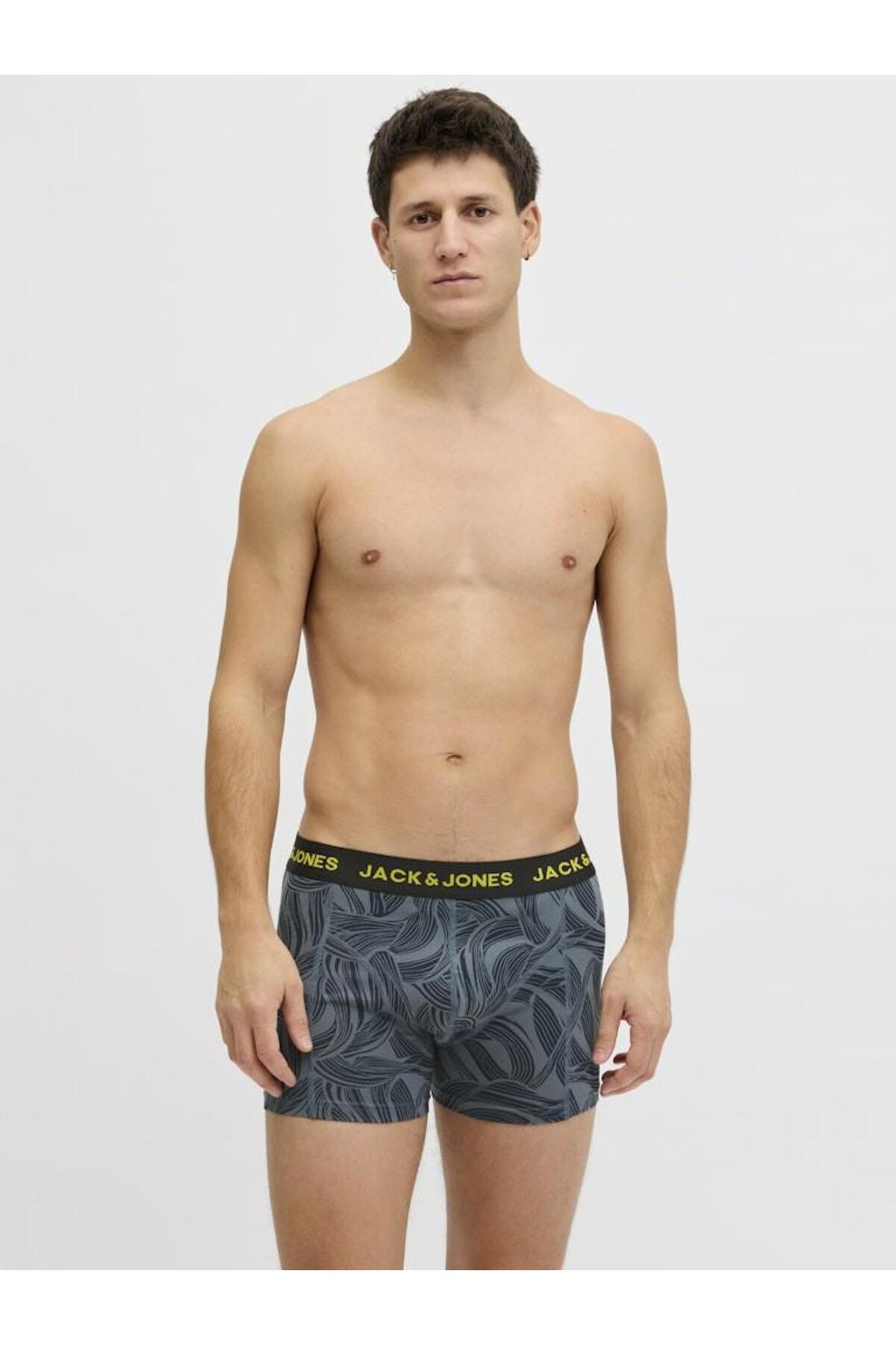 باکسر مردانه راسته فاق نرمال | جک اند جونز Jack & Jones 12288878 - تصویر 5