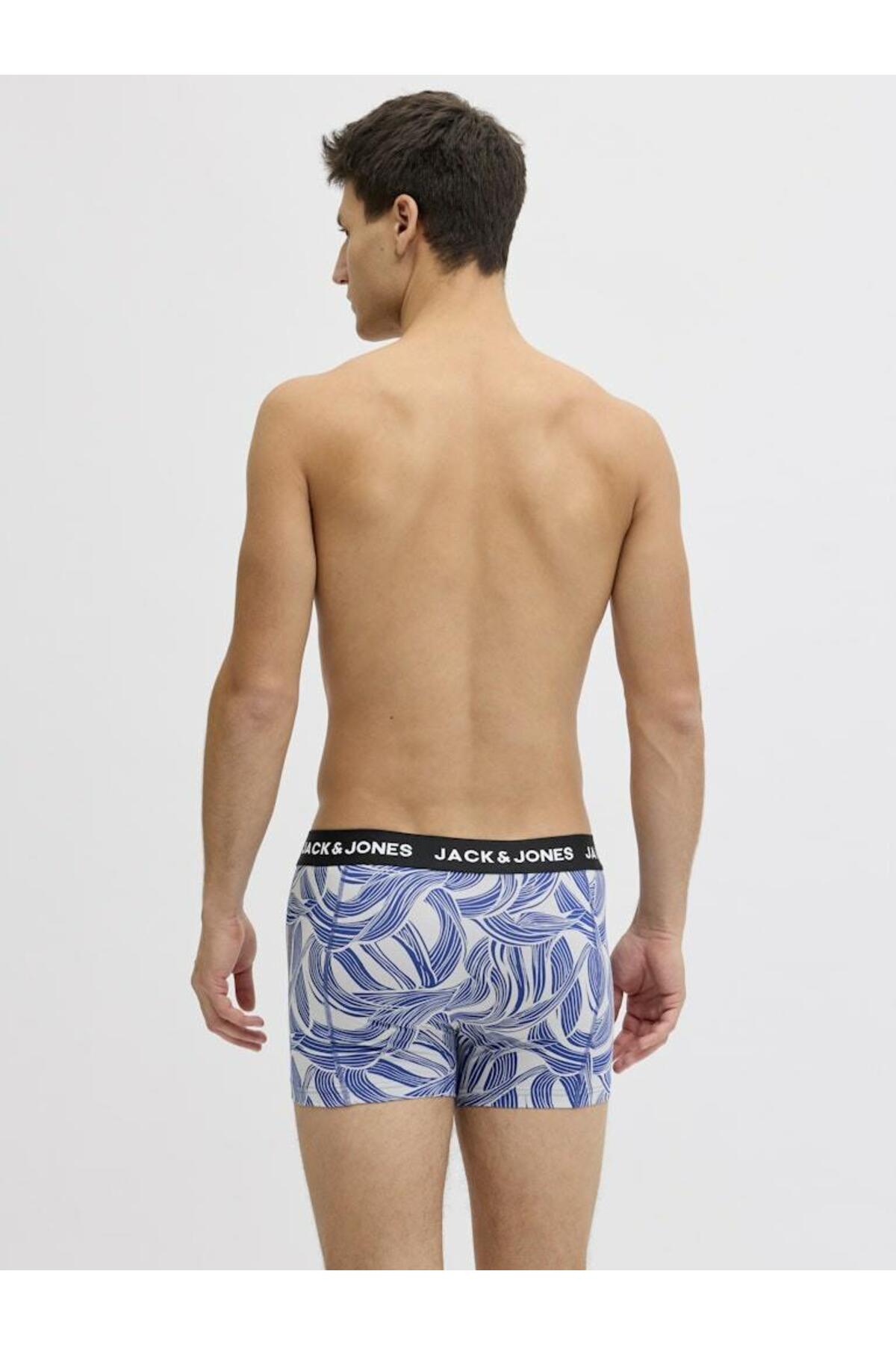 باکسر مردانه راسته فاق نرمال | جک اند جونز Jack & Jones 12288878 - تصویر 3