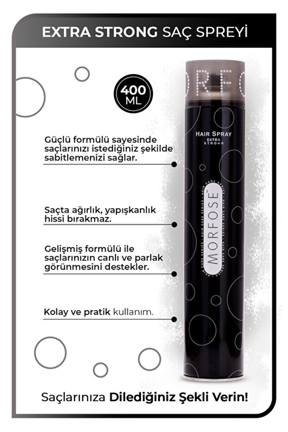 Extra Strong Saç Spreyi 400 ml 2 Adet — ASF-PARKFARMA881149 — تصویر 2 از 5