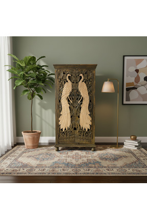 Lorena Home Decor Ahşap Otantik Dolap