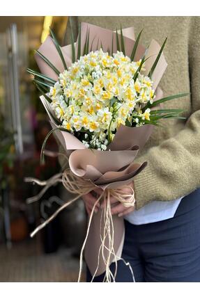 PRIME FASHİON Nergis Çiçeği 1 Demet 50 'li