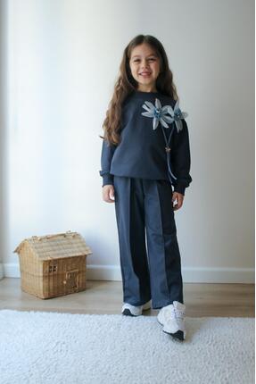 jeliboomkidswear Jeliboom Kız Çocuk Eşofman takımı - 2 İplik Kumaş