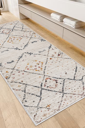 PINKIE HOME Modern Yolluk Kaymaz Kaydırmaz Taban Koridor Mutfak Halı Yolluk Y...