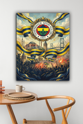 postercraft Fenerbahçe Tasarım Modern Panel Tablo Poster