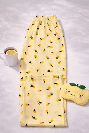 MODA Limon Desenli Pijama Alt