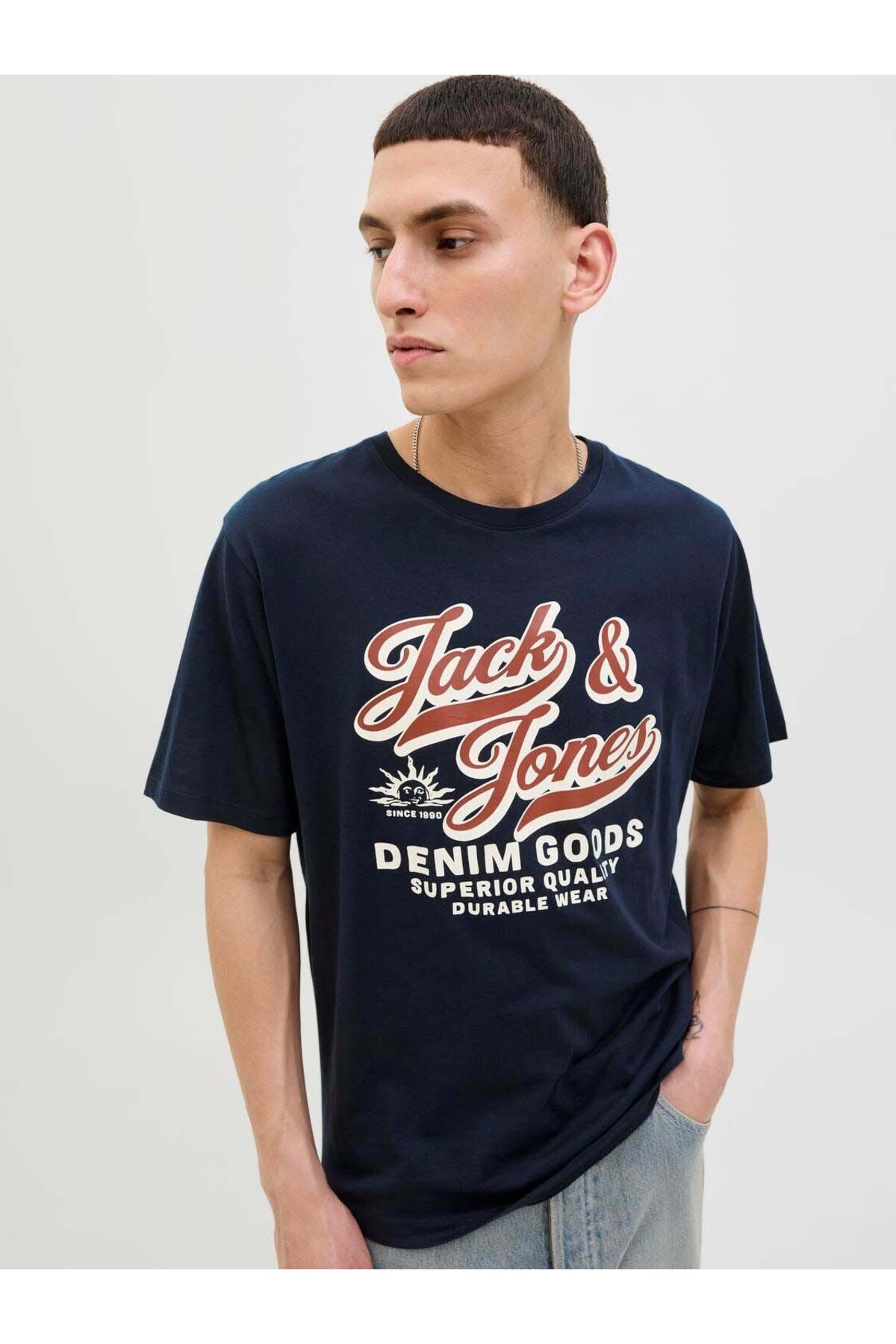 تیشرت مردانه طرح دار آستین کوتاه | جک اند جونز Jack & Jones 12279535 - تصویر 7