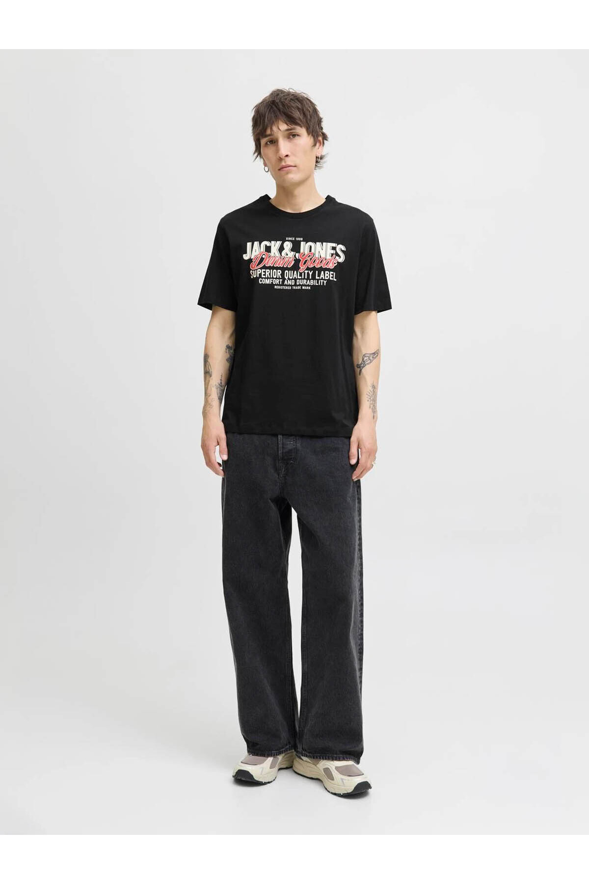 تیشرت مردانه طرح دار آستین کوتاه | جک اند جونز Jack & Jones 12279535 - تصویر 4