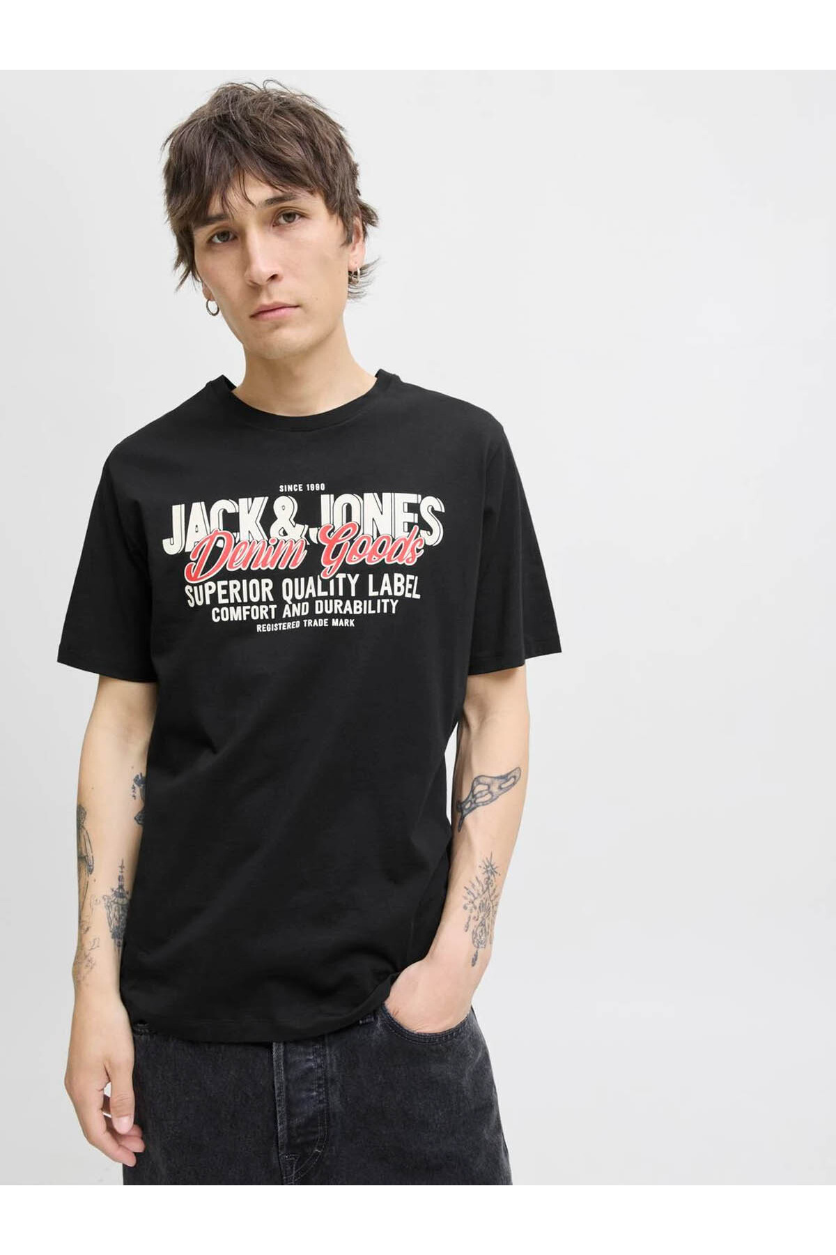 تیشرت مردانه طرح دار آستین کوتاه | جک اند جونز Jack & Jones 12279535 - تصویر 7