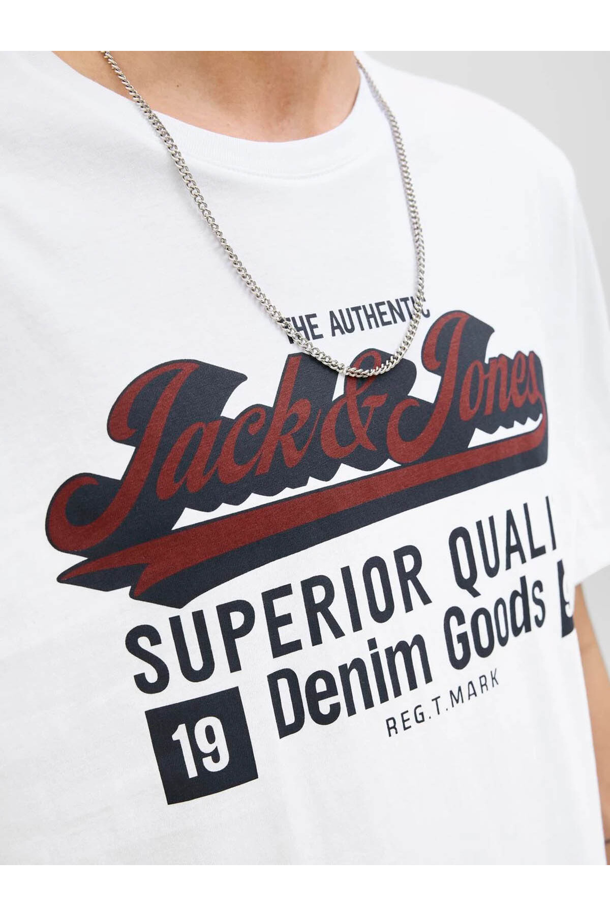 تیشرت مردانه طرح دار آستین کوتاه | جک اند جونز Jack & Jones 12279535 - تصویر 5