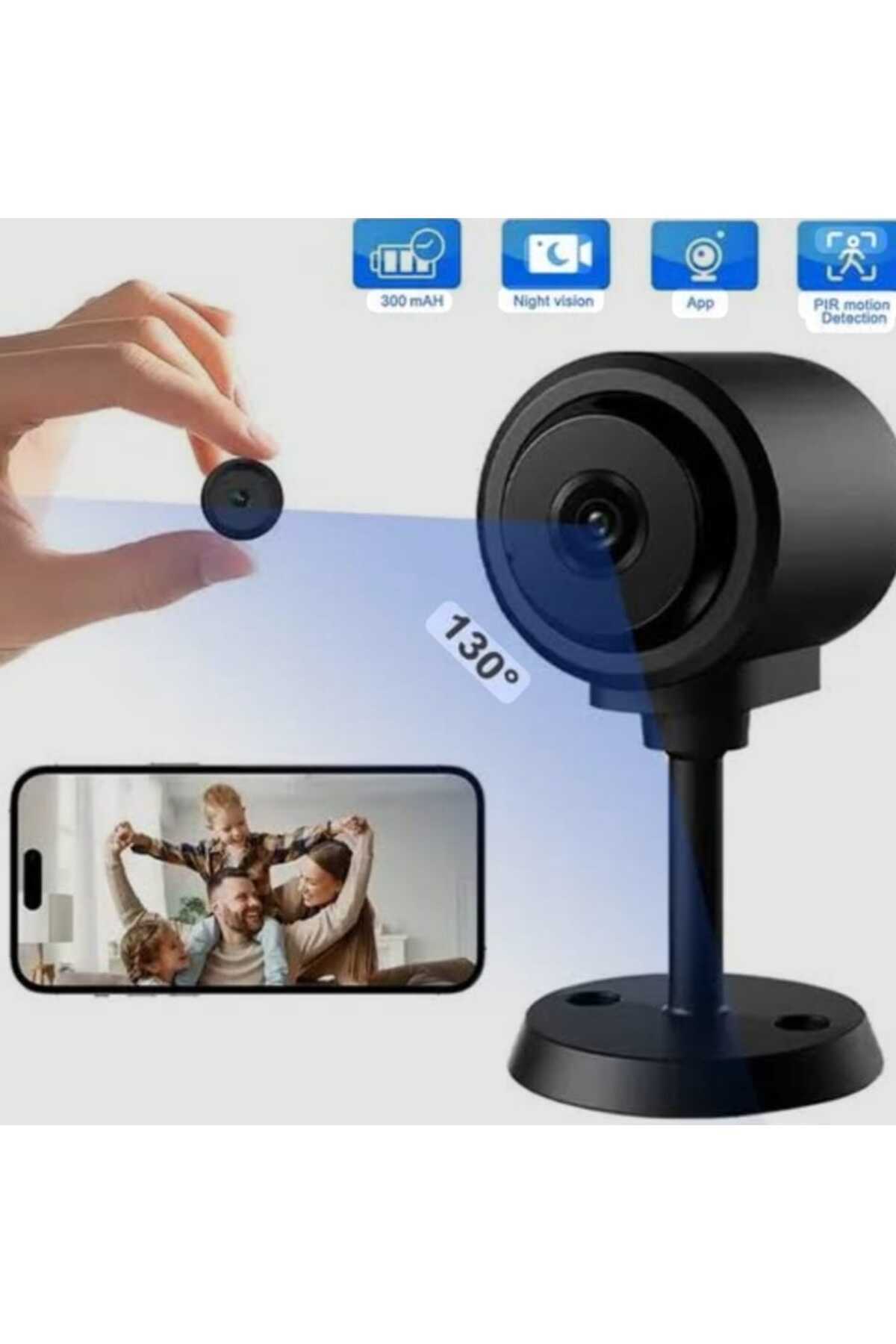 R market Mini Gizli Kamera Süper HD Görüntü Kalitesi Gece Görüşlü Bebek Bakıcısı Ofis Kamerası fotoğrafı 2 (önizleme)