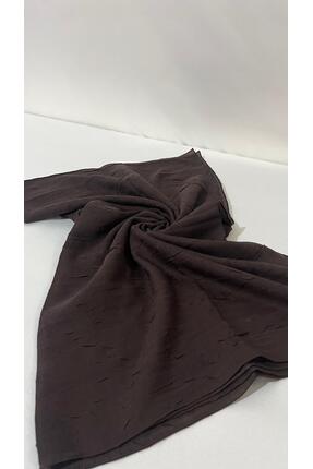 Karfa Scarfs Şal & Eşarp Kahverengi Bambu Kraş Şal