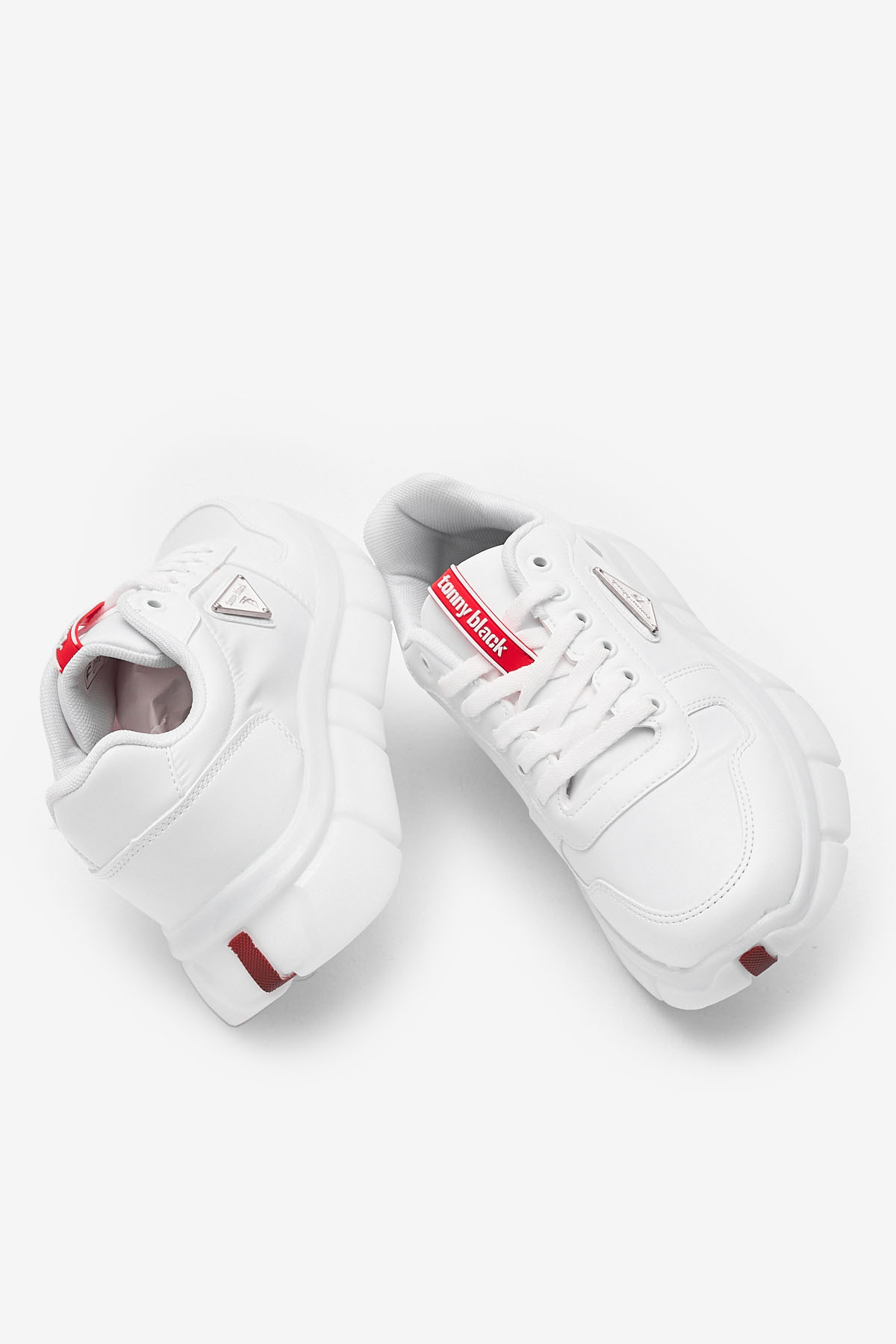 Tonny Black  Erkek Beyaz Spor Ayakkabı - Görsel 2
