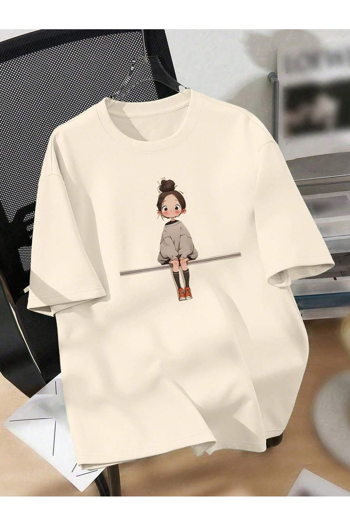 DAXİS Sportwear Company MAJICA SA KRUGLIM OGRLOM I ŠTAMPOM PE Pamučni džersej