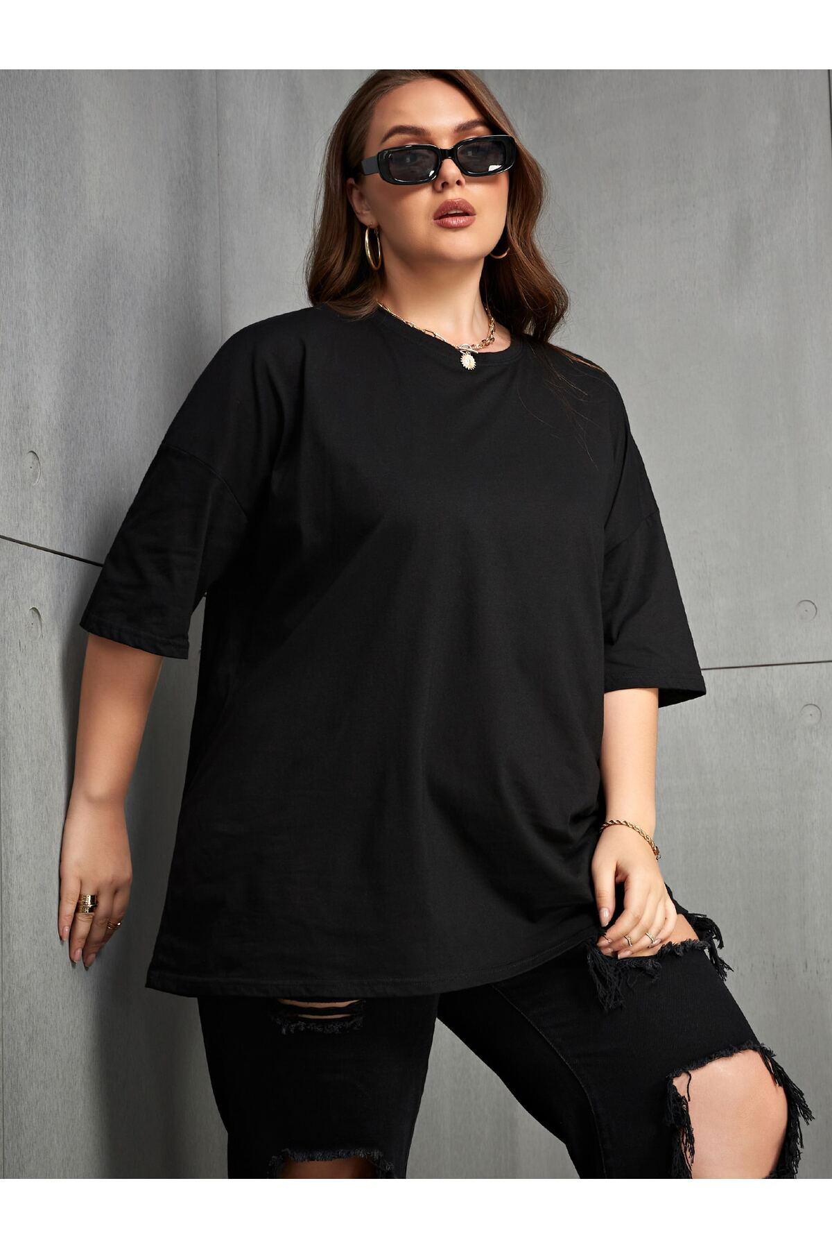 DAXİS Sportwear Company Bisiklet Yaka Penye T-shirt