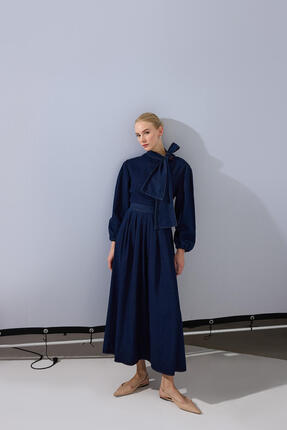 Touche Prive FİYONK DETAYLI DENİM TAKIM