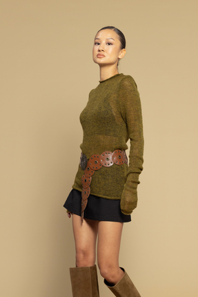 Nisan Ajurlu Triko Kazak