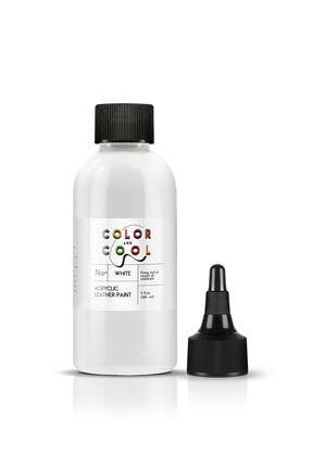 Color And Cool Beyaz Akrilik Deri Boyası (30 ml). Tüm Deri Yüzeyleri Üzerinde...