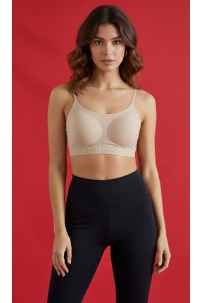 Jassmines Fashion TEN RENGİ HAYALET KESİM HİÇ SÜTYEN