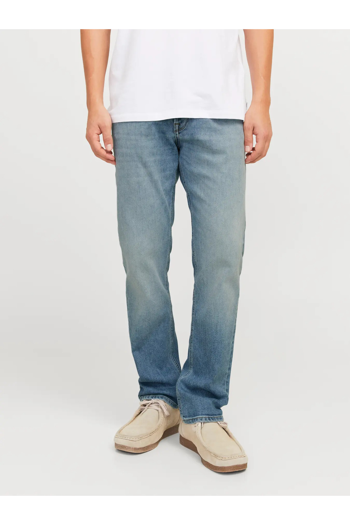 شلوار جین مردانه راسته فاق نرمال | جک اند جونز Jack & Jones 12268258 - تصویر 3