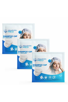 HEALTHON MED Su Kullanmadan Saç Temizleme Şampuan Bonesi, Durulama Gerektirme...