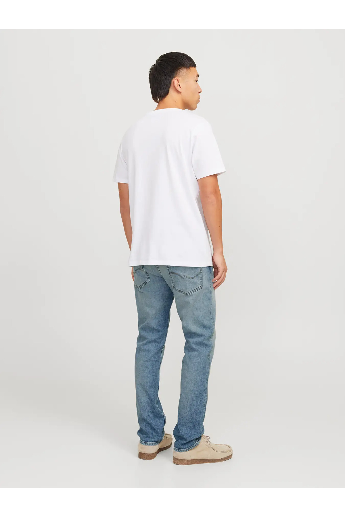 شلوار جین مردانه راسته فاق نرمال | جک اند جونز Jack & Jones 12268258 - تصویر 4