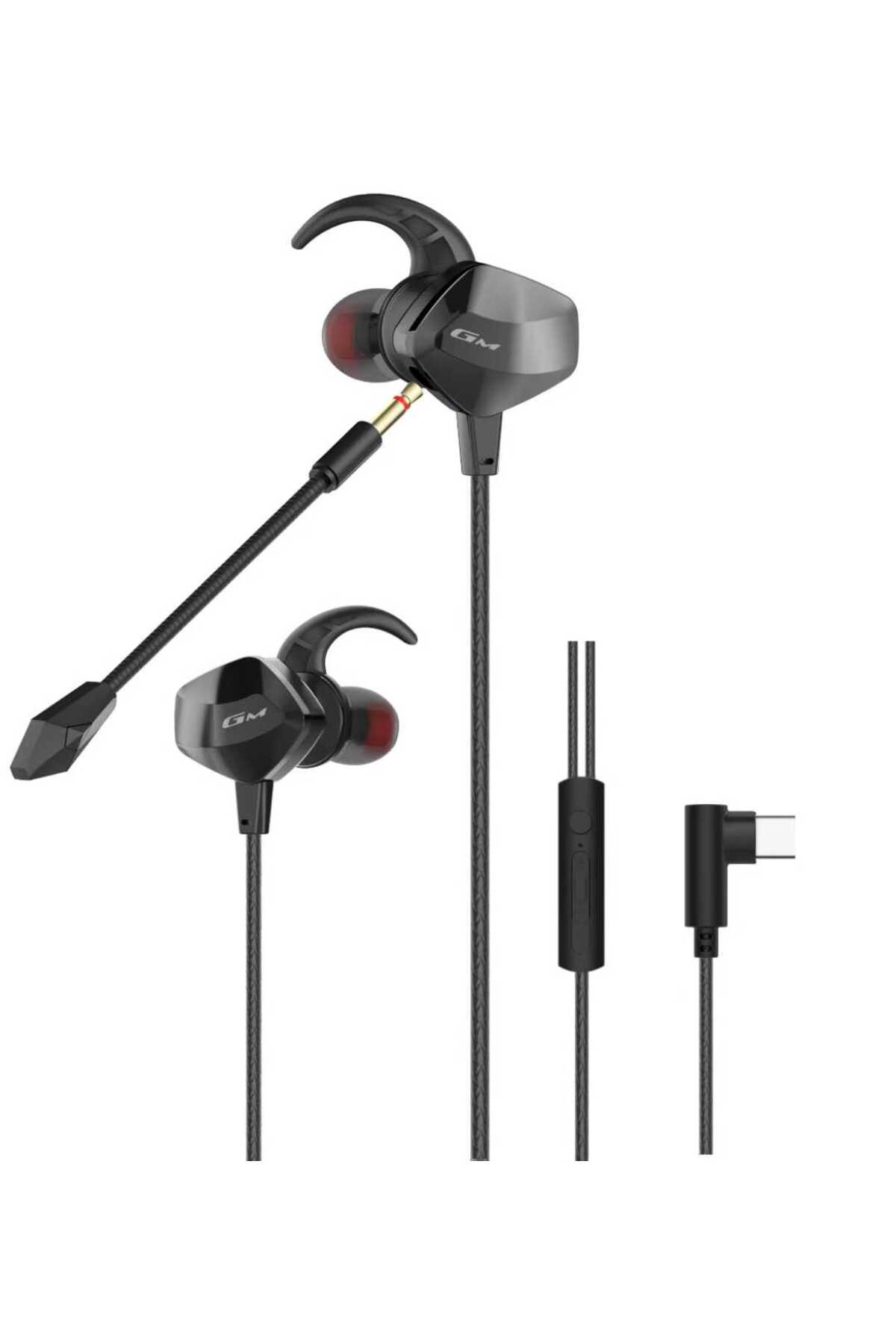 Yüksek Kaliteli iPad/iPhone 15/16 Plus/17 Air/17 Pro Max/18 Uyumlu Takıp Çıkarılabilir Mikrofonlu Type-C Kulaklık Oyun Kulaklığı