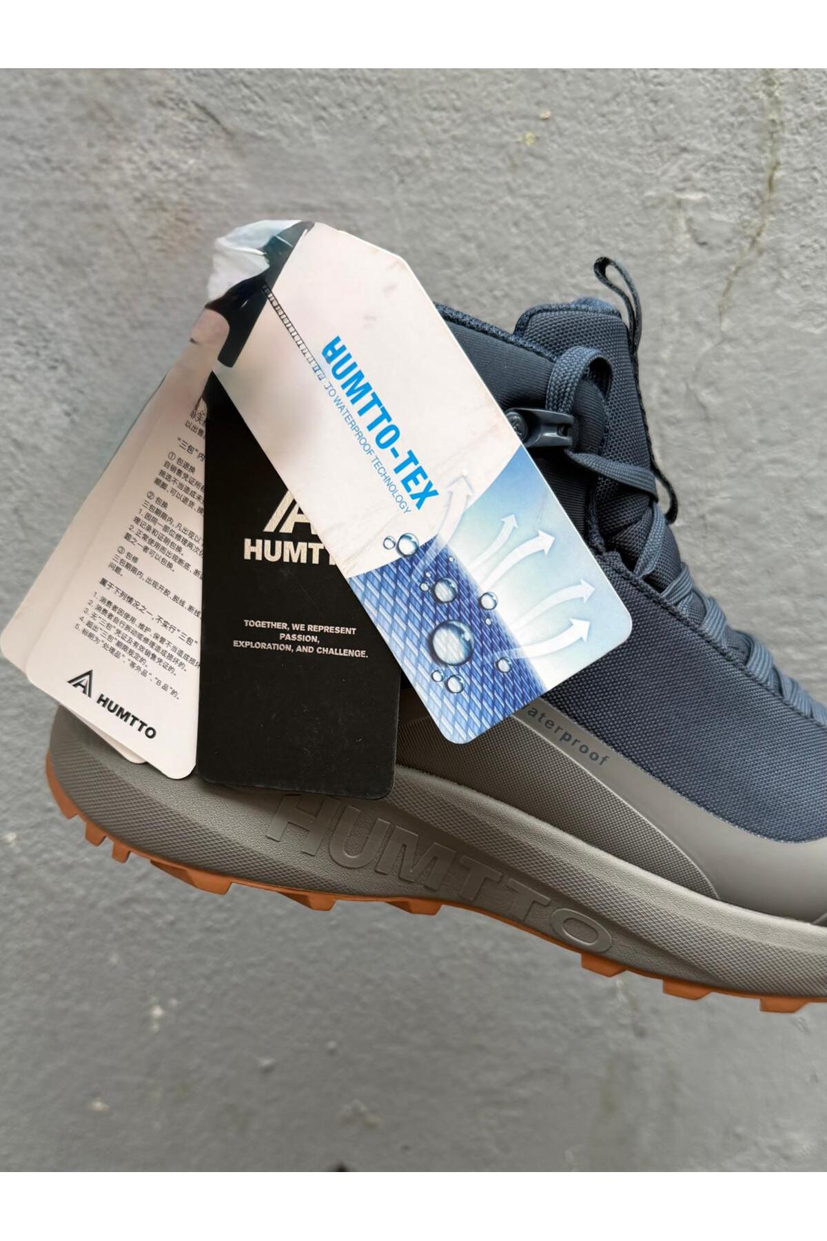 HUMTTO  WATERPROOF ERKEK OUTDOOR BOT, SU GEÇİRMEZ BOT, ORTOPEDİK KAYMAZ TABAN - Görsel 3