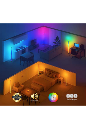 origa 140 CM RGB STICK LED LAMBADER ,FULL RENK RGB AYDINLATMA SİST. KUMANDALI...