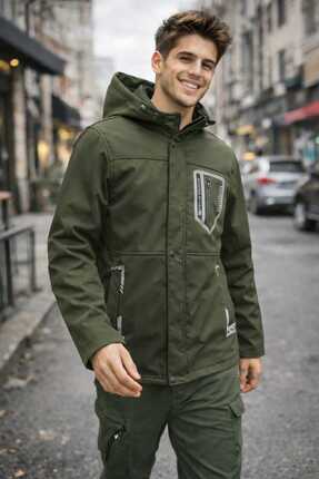 Sınwear Su Ve Rüzgar Geçirmez İçi Kürklü Softshell Erkek Mont